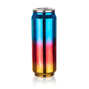 Banquet Termoska BE COOL 430 ml, modro-rdeče-zlata