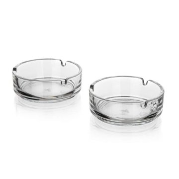 Value VETRO-PLUS Stekleni pepelnik SUPER 10 cm, prozoren 2 kosa