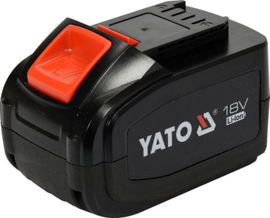YATO Nadomestna baterija 18V Li-Ion 6,0 AH (YT-82782, YT-82788,YT-82826, YT-82804)