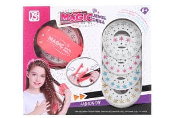 Komplet kroglic za lase s strojem