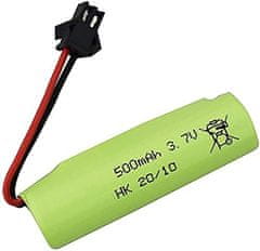 YUNIQUE GREEN-CLEAN 2pcs 3.7V 500mah litijska baterija za DE35 DE38 DE40 DE50 TB202 TB201 TM201 TM202 TC141 DE44 DE55 TS201 TD202 TD161 Double Face Roll Stunt RC Car Kids Toy