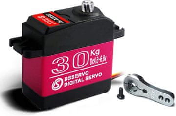 YUNIQUE GREEN-CLEAN DS3230 PRO 7.4V 30KG Digitalni servomotor z 25T kamero za robotski tovornjak Model Baja Avto 1/10 (180 stopinj)