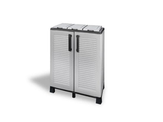 ArtPlast Omara za odpadke Linea Family 2dv/3 pokrovi