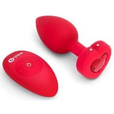 B-Vibe Vibracijski analni čep "Scarlet Ruby" (R5401577)