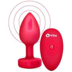 B-Vibe Vibracijski analni čep "Scarlet Ruby" (R5401577)