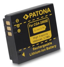 PATONA baterija za fotografije Panasonic CGA-S005 1000mAh