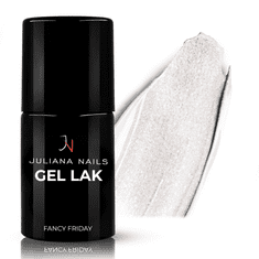 Juliana Nails Gel Lak Fancy Friday bleščeča bela No.644 6ml