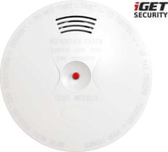 iGET VARNOST EP14 - brezžično. senzor dima, standard EN14604:2005, samostojen ali za alarm M5