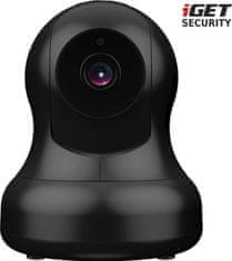 iGET SECURITY EP15 - WiFi vrtljiva IP kamera FullHD 1080p, nočna LED, microSD, za alarme M4 in M5