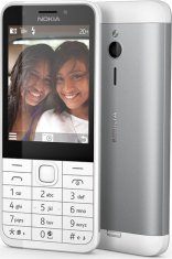 Nokia 230 Dual SIM 2,8 "/16 MB RAM/2Mpx/ bela/srebrna