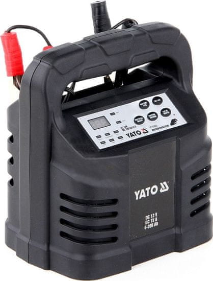 YATO 15A 12V polnilec za gel/procesor
