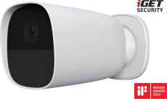 iGET SECURITY EP26 White - Baterijsko napajana kamera WiFi FullHD, IP65, samostojna in za alarm M5-4G in M4, CZ