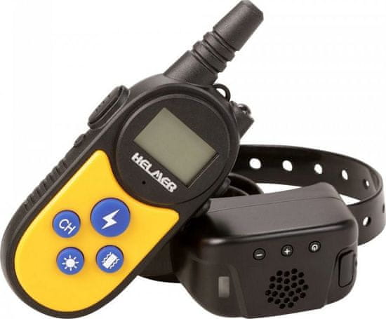 Helmer elektronska ovratnica za šolanje psov TC 1000/ z domofonom/ doseg 1000 m/ IP67/ dolžina ovratnice 70 cm