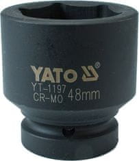 YATO Razširitev 1" udarni šestkotnik 48 mm CrMo