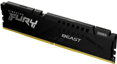 Kingston Fury Beast pomnilnik (RAM), 32GB (2x16GB), 5200MT/s, DDR5, CL36, EXPO (KF552C36BBEK2-32)