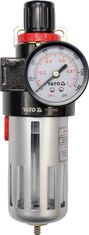 YATO Regulator zračnega tlaka 1/2", max. 0,93MPa, s filtrom (90ccm)