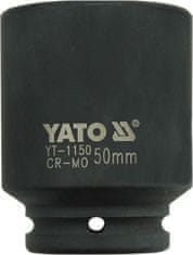 YATO Razširitev 3/4" globoka šestkotna udarna vtičnica 50 mm CrMo