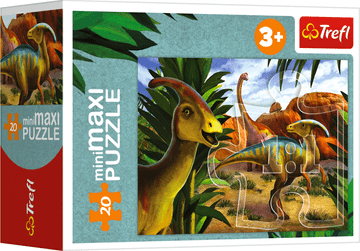 Trefl Puzzle Svet dinozavrov: Parasaurolophus 20 kosov
