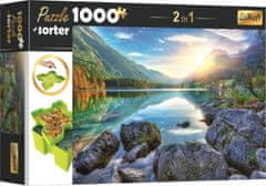 Trefl Sestavljanka s sorterjem 2v1 Jezero Hintersee, Nemčija 1000 kosov