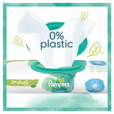 Pampers Harmonie Aqua mokri robčki, brez plastike, 9 x 48 kosov