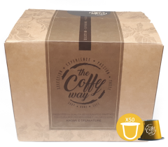 The Coffy Way Kavne kapsule ČAJ za kavni avtomat Nespresso (50 kapsul/50 pakiranj)
