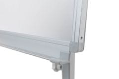 TIP Table bela, Flipchart na kolesih, magnetna, emajlirana, 90 x 60 cm