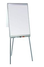 TIP Table bela tabla, Flipchart na treh nogah, magnetna, emajlirana, tabla, 100x70 cm