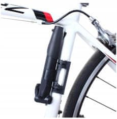 hurtnet Mini kolesarska tlačilka 20cm + nosilec in adapter