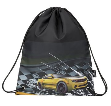 Bagmaster Deška šolska torba za copate ali športne copate GALAXY 9 D BLACK/YELLOW