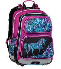 Bagmaster Torba Prvo leto nahrbtnik GEN 20 A PINK/BLACK/VIOLET/BLUE