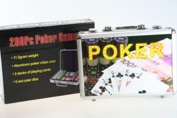 Garnitura za poker v kovčku