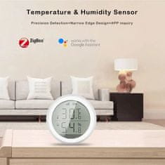 MojPlanet zigbee pametni senzor temperature in vlažnosti z LCD zaslonom
