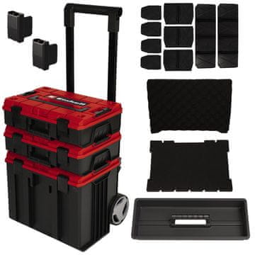 Einhell kovček s kolesi E-Case Tower za Power X-Change orodja (4540015)