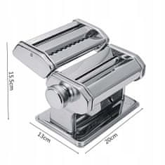 Dexxer 3v1 inox ročni strojček za testenine 20cm