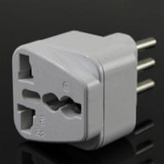 Kitajc potovalni adapter univerzalni (EU,UK,US,AU) na italijanski (IT)