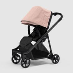 Thule Shine voziček, črno ogrodje, Misty Rose