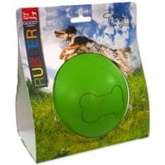 Dog Fantasy Hračka DOG FANTASY míč gumový házecí zelený 12,5 cm 1 ks