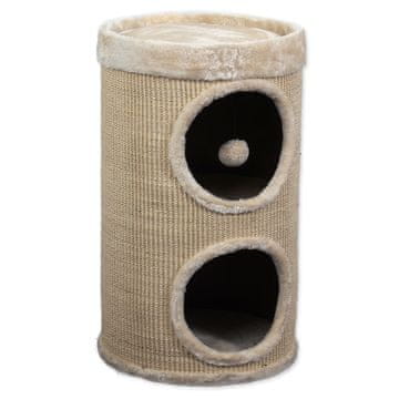 Magic cat Emma počivalnik za mačke z igračo bež 60 cm 1 kos