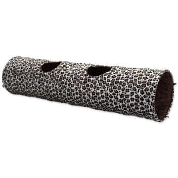 Magic cat Tunel MAGIC CAT XL plyšový leopard 150 cm