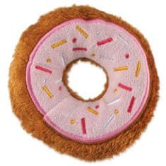 Dog Fantasy Hračka DOG FANTASY donut růžový 12,5cm 1 ks