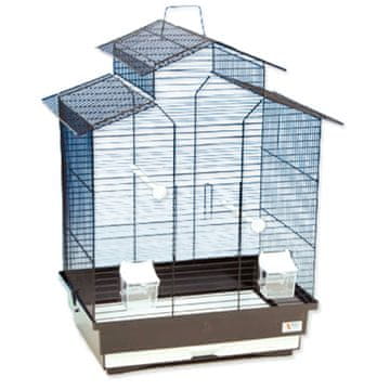 Plaček kletka Ela bela + rjava 1 kos