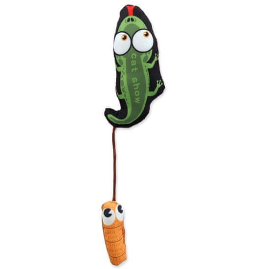 Plaček Hračka LET`S PLAY krokodýl s catnipem 17 cm 1 ks