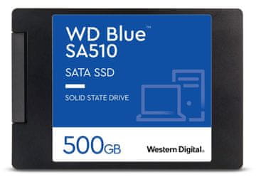 WD SSD BLUE SA510 500GB / S500G3B0A / SATA III / notranji 2,5" / 7 mm