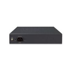 Planet FSD-1008HP PoE stikalo 10x 100Mb, 8xPoE 802.3at 30W/120W, VLAN, način razširitve 10Mb/s do 250m, brez ventilatorja