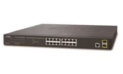 Planet GS-4210-16T2S Stikalo L2, 16x 1Gb, 2x 1Gb SFP, QoS, brez ventilatorja