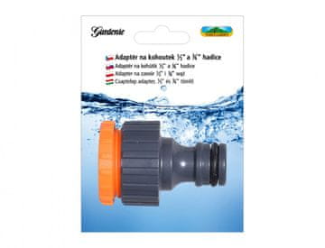NOHEL GARDEN Adapter za cev 1/2 in 3/4 iz plastike
