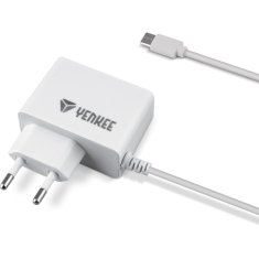 Yenkee Kabel USB Yenkee YAC 2017WH Micro USB polnilec 2A
