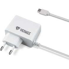 Yenkee Kabel USB Yenkee YAC 2017WH Micro USB polnilec 2A