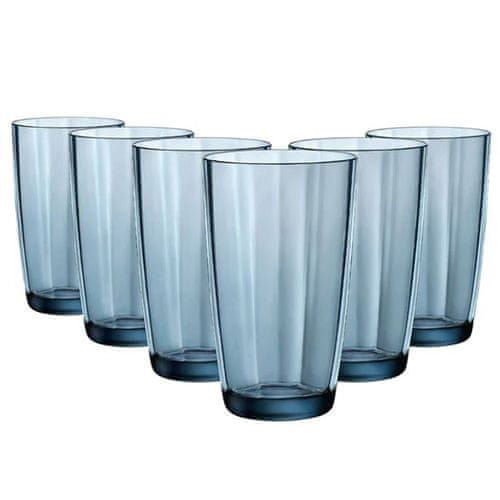 Bormioli Rocco PULSAR COOLER OCEAN BLUE, PULSAR COOLER OCEAN BLUE | 6 kosov v paketu
