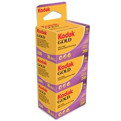 Kodak Barvni negativ film Gold 200 135/36 - 3 kosi (KODAK105513)